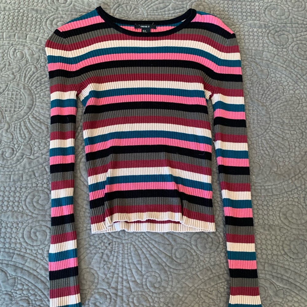 Stripped long sleeve